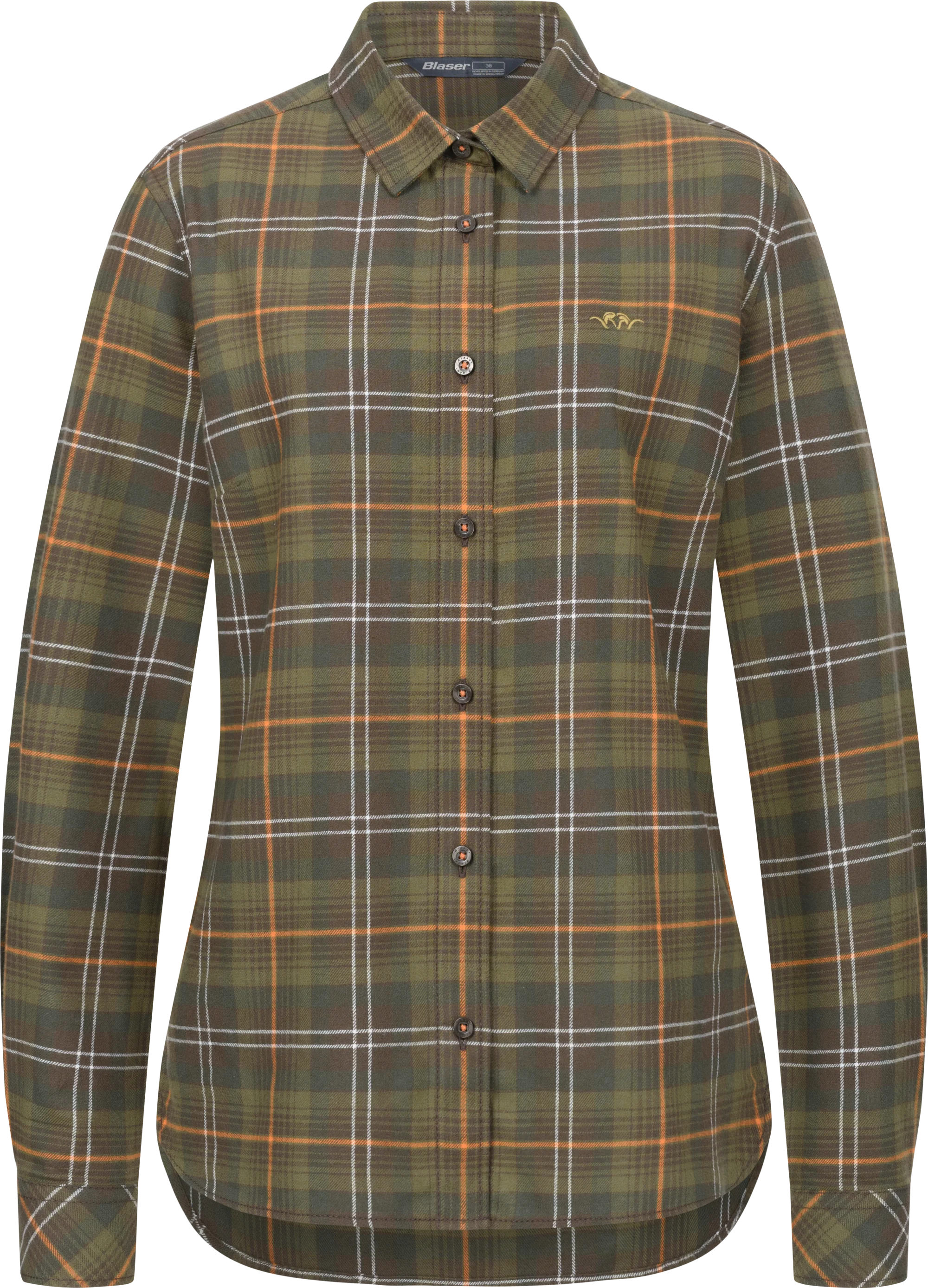 Juliana Flanell Bluse Damen