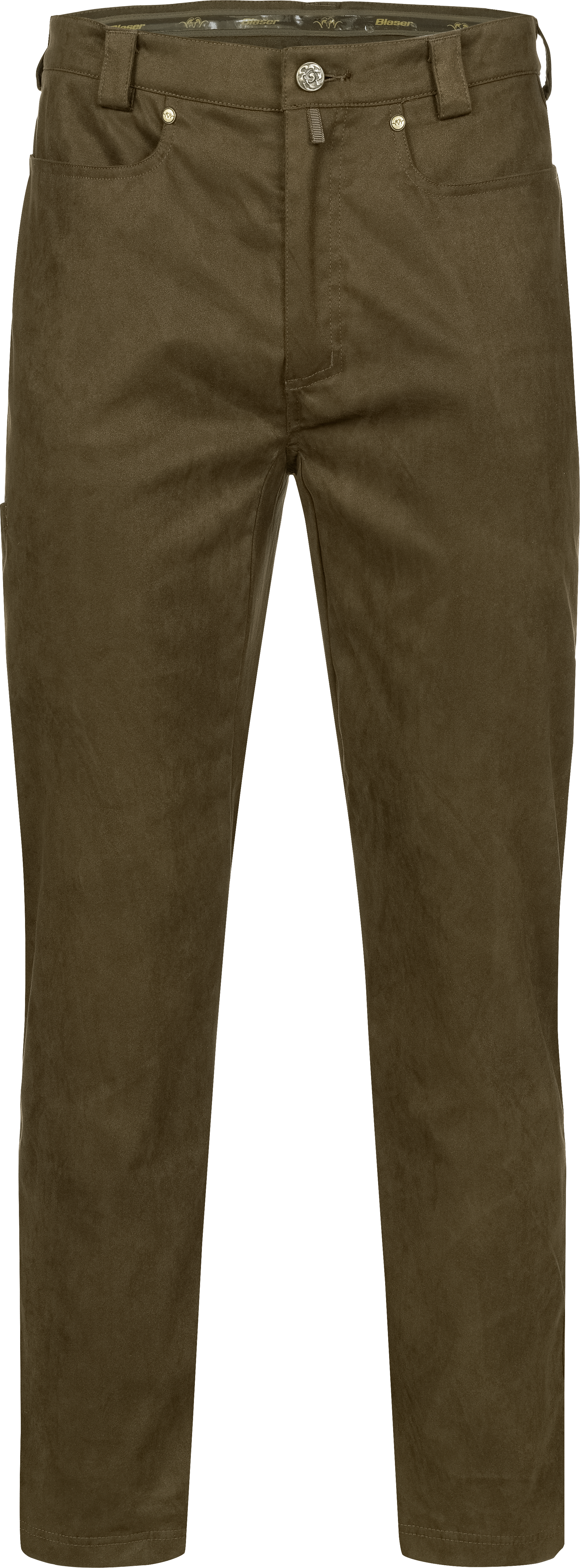 Maddox Suede Pants Dark Brown