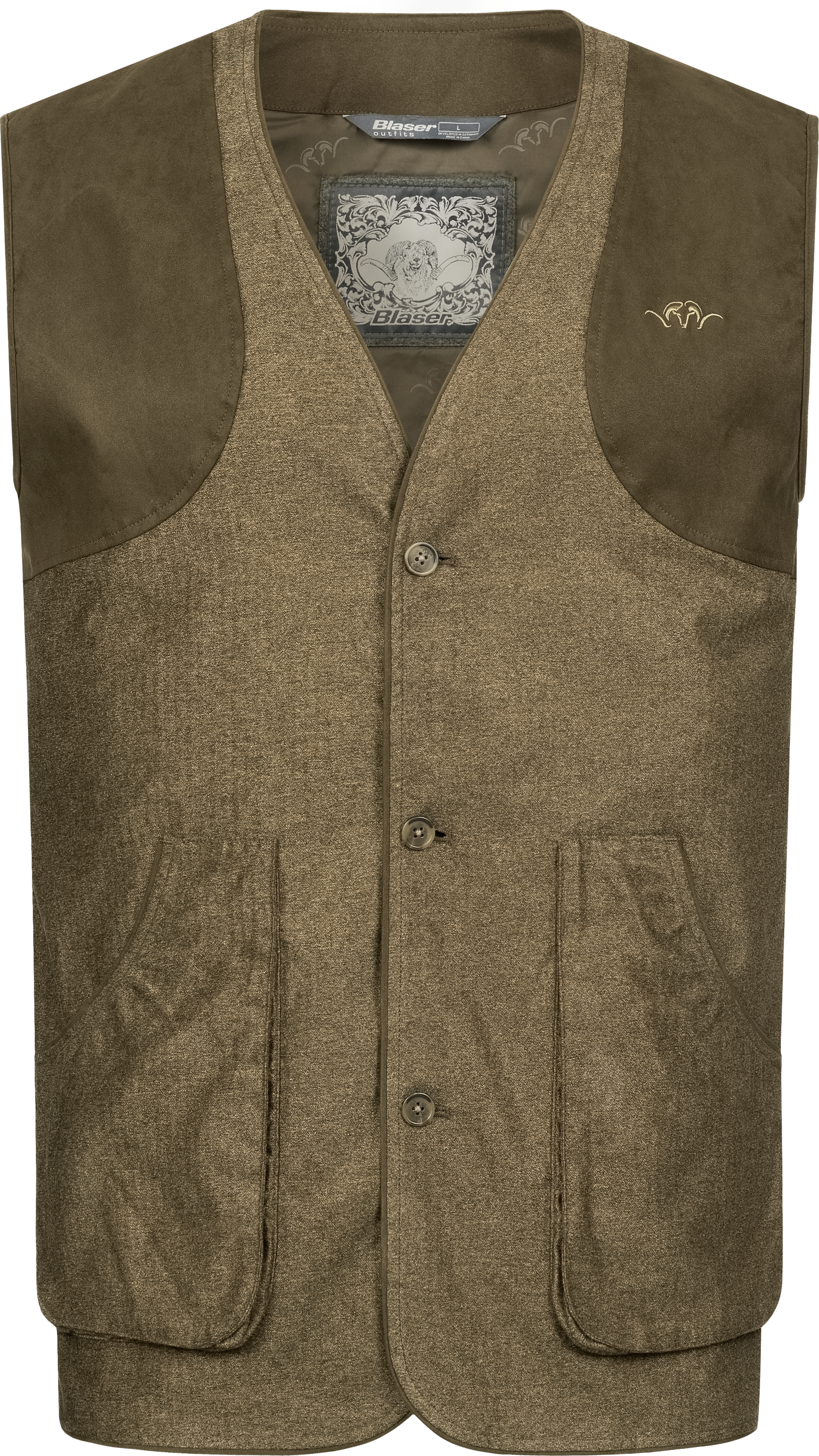 Wing Waistcoat Vintage Dark Brown