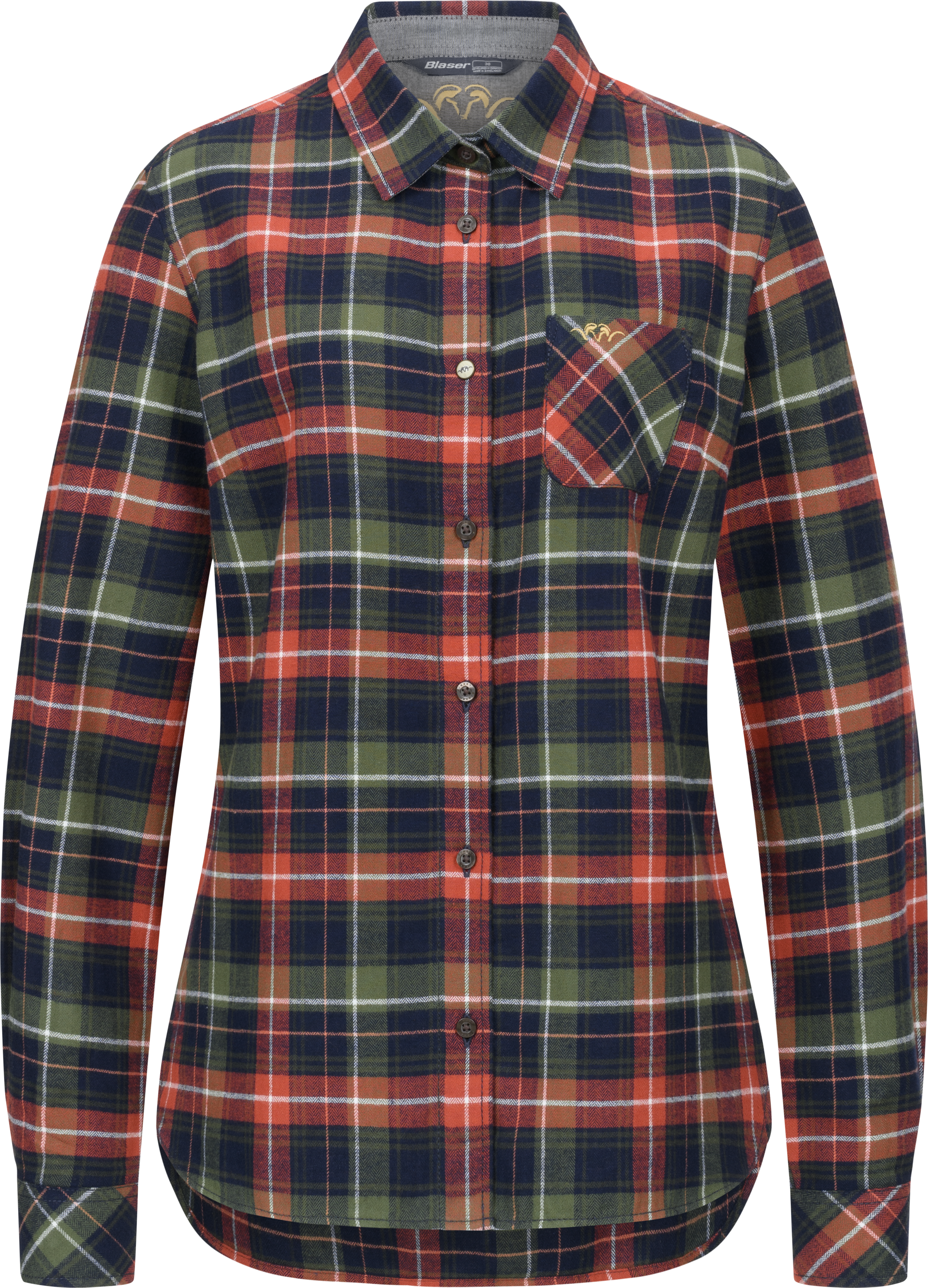 Martina Flanell Bluse Damen