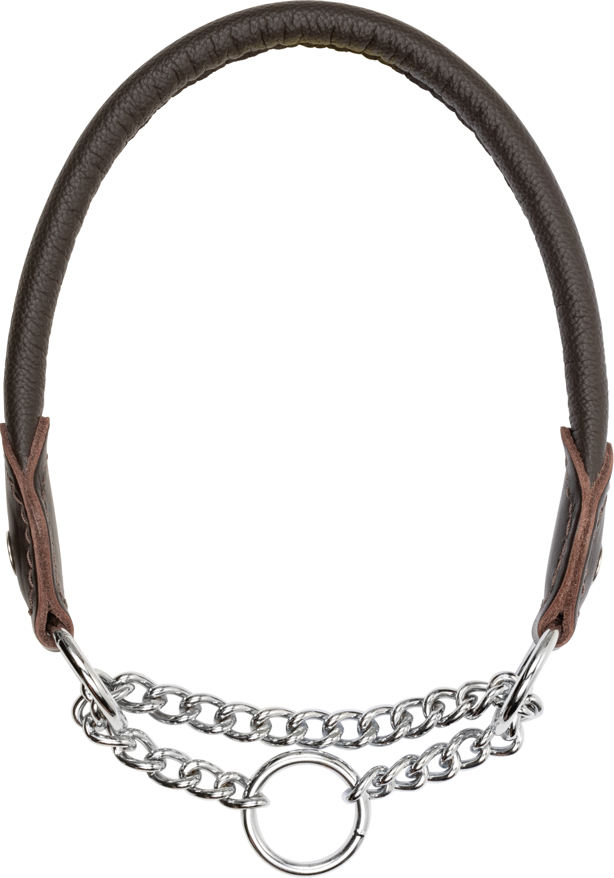 Dog Collar Leather Brown