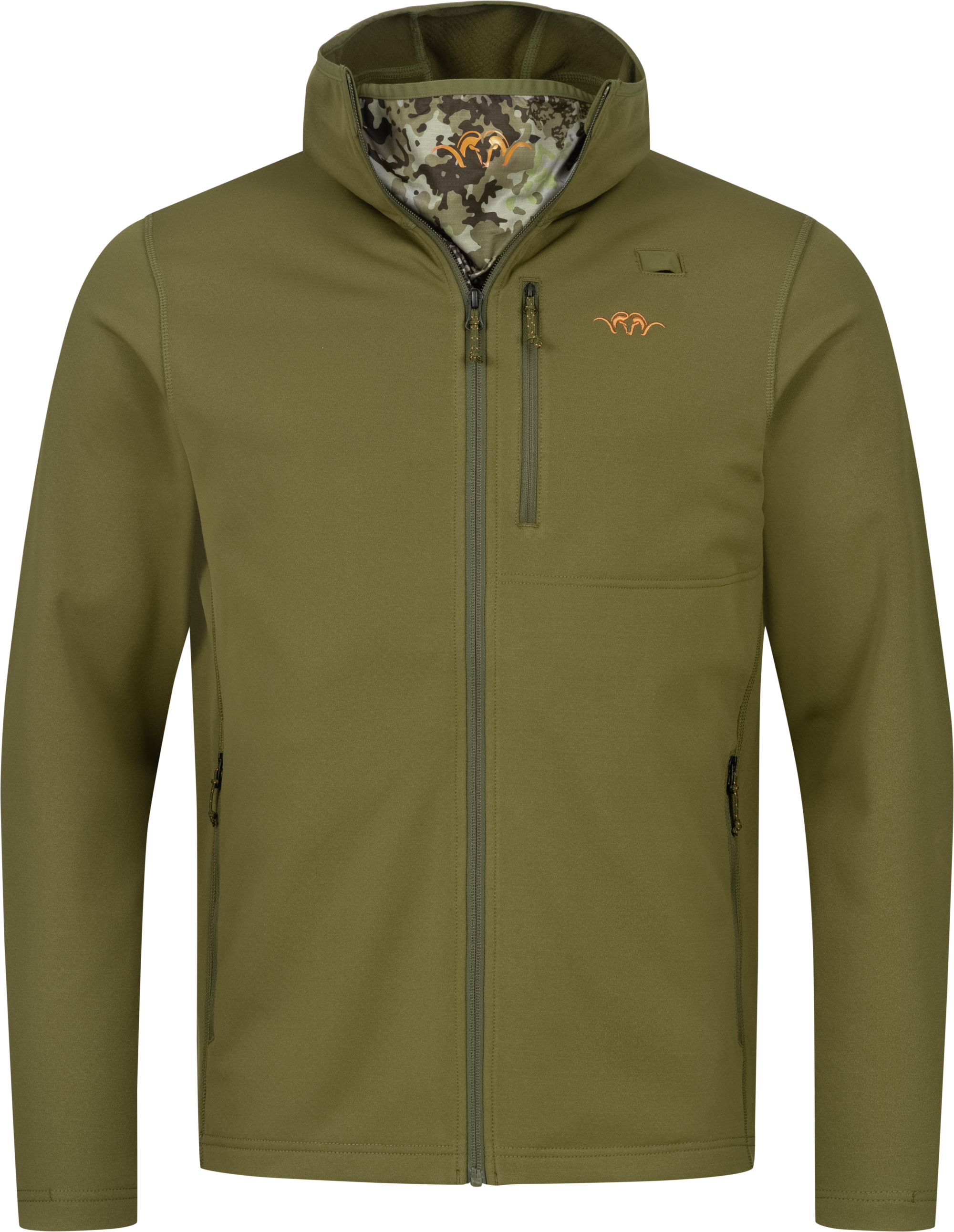 Men's Drain FZ Hoody Dark Olive
