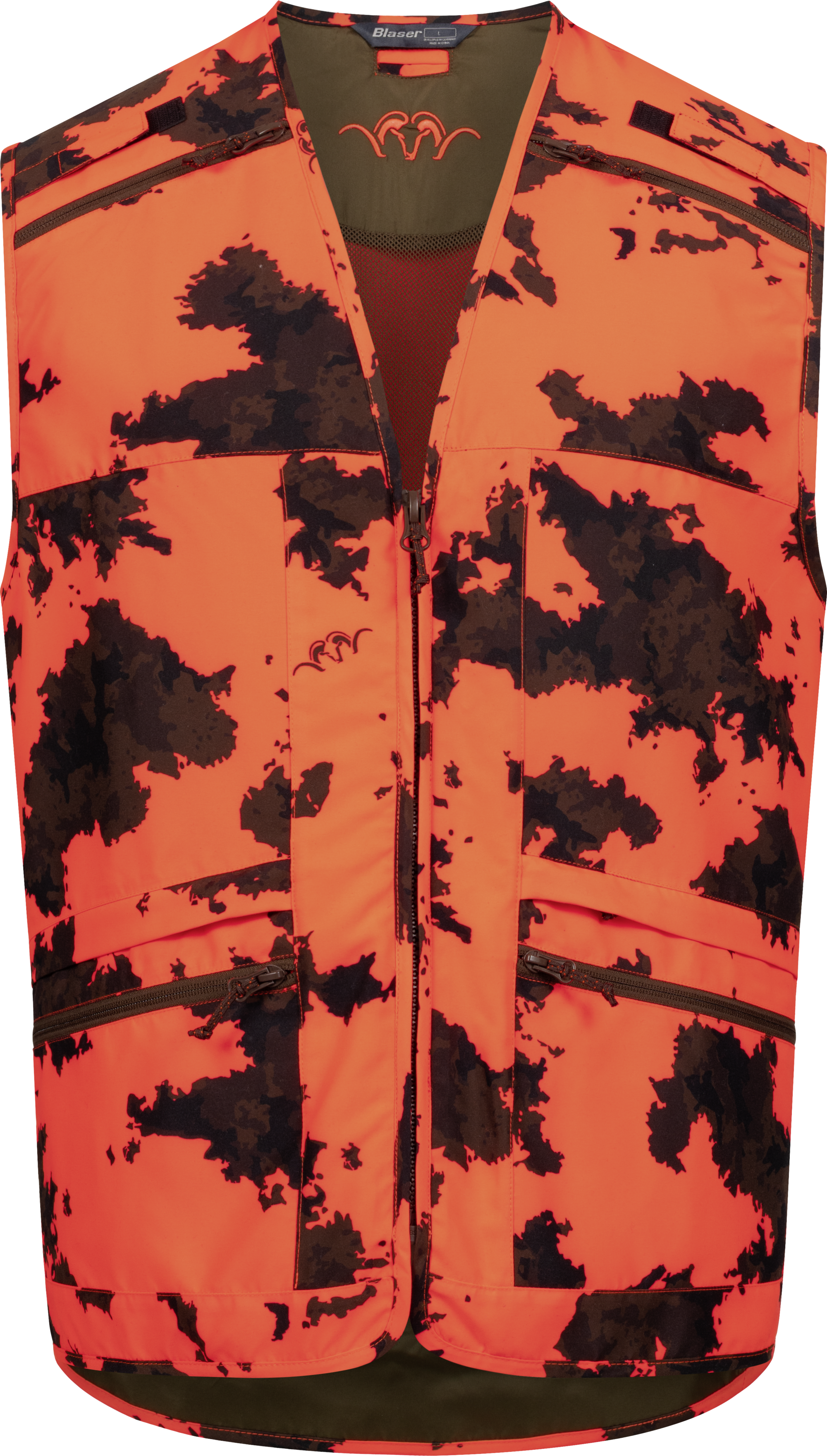 Kalle Vest Blaze Orange Camo