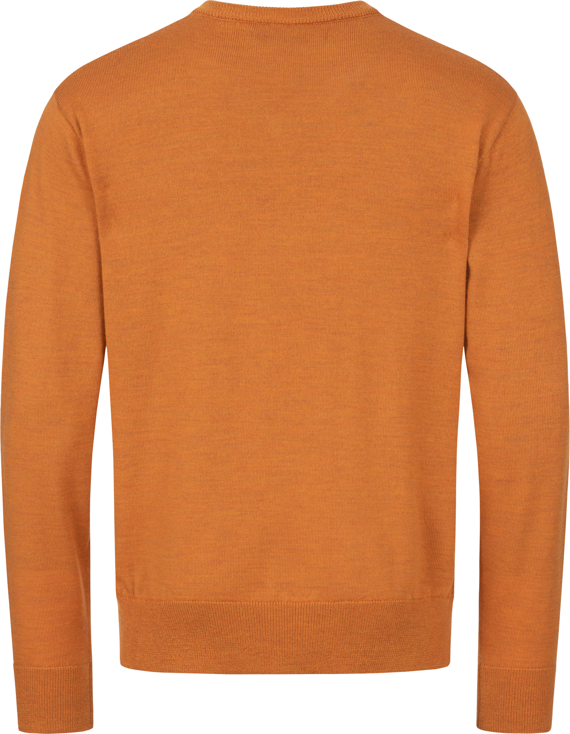 Men's Merino V-Neck Sweater Rust