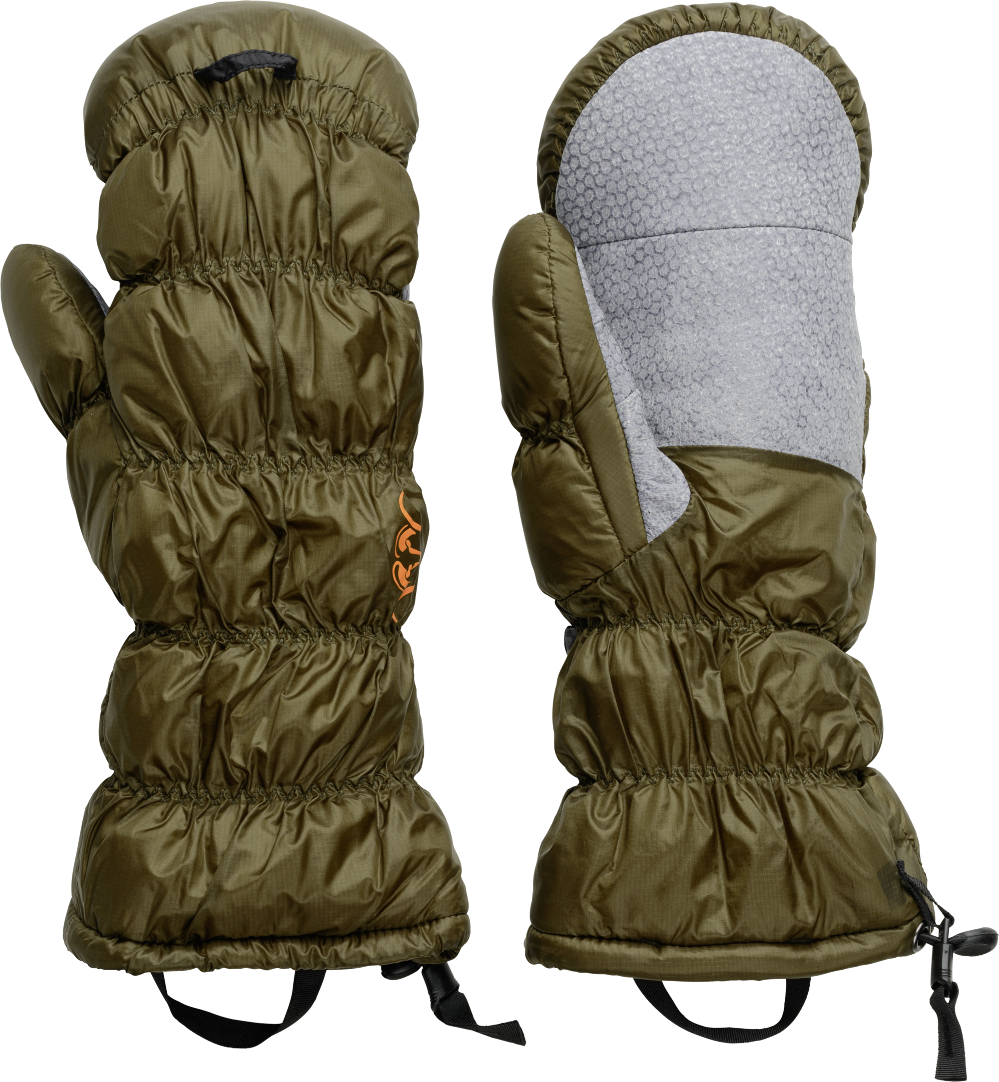 Observer Mittens Dark Olive